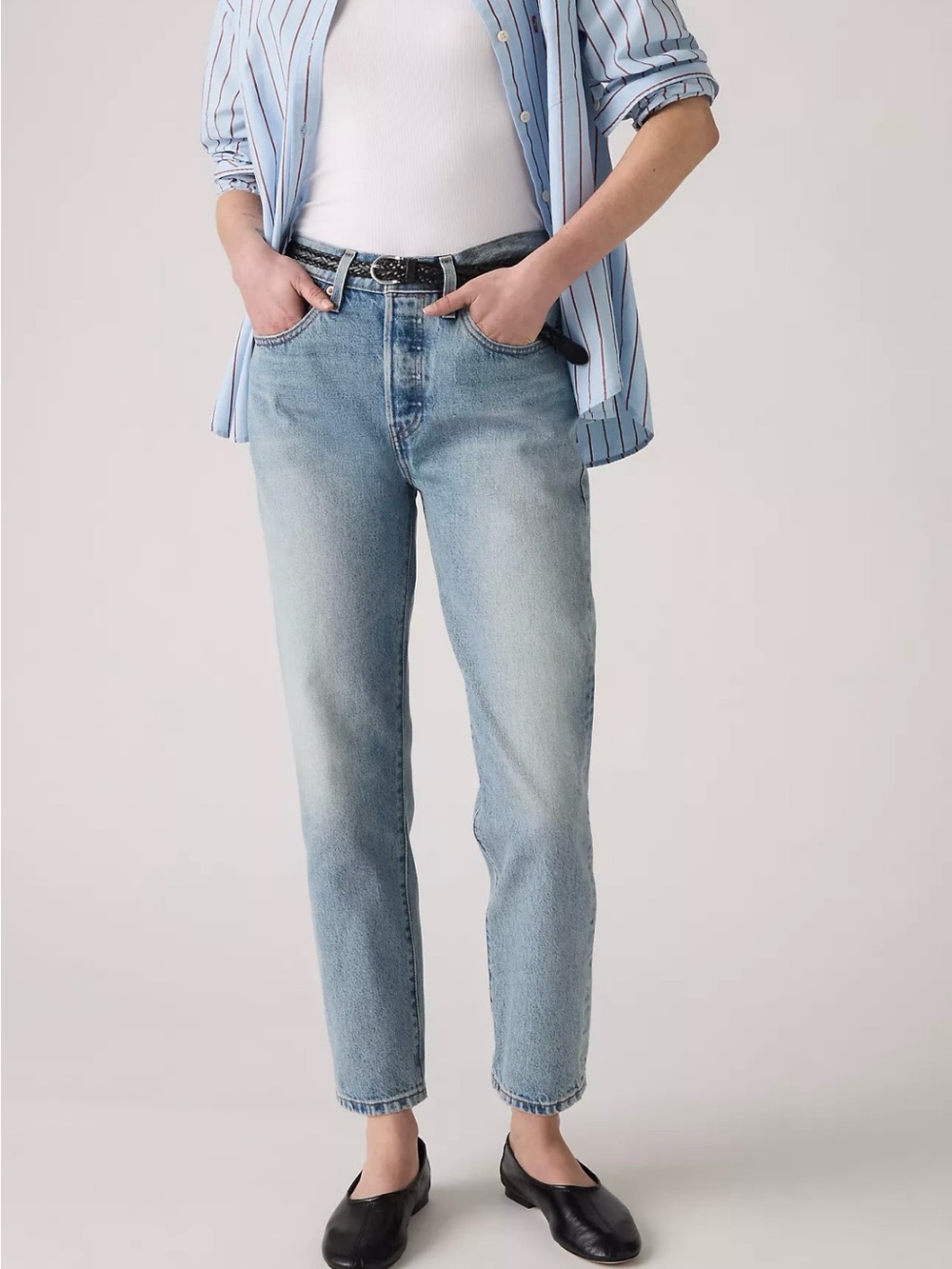Levi’s 501 Original Cropped Selvedge Women's Jeans